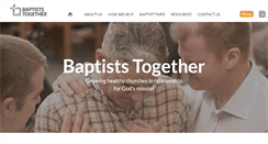 Desktop Screenshot of baptist.org.uk